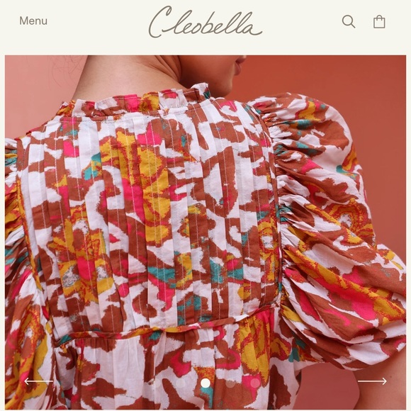 Cleobella Zola Blouse Shea Size XS. Excellent condition. - Picture 2 of 8